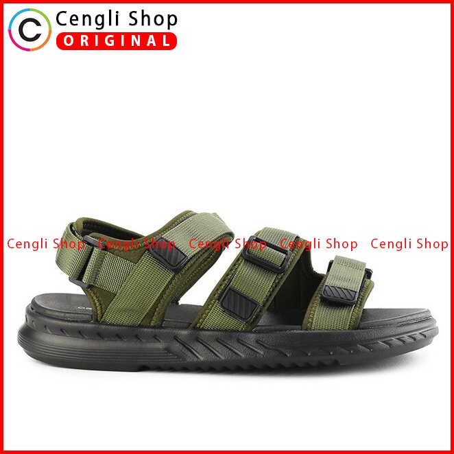 SANDAL SLINGBACK OBERMAIN PRIA ORIGINAL CASUAL OUTDOOR GREEN OM22