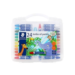 

CRAYON / OIL PASTEL STAEDTLER 24 WARNA JUMBO PB24 MURAH