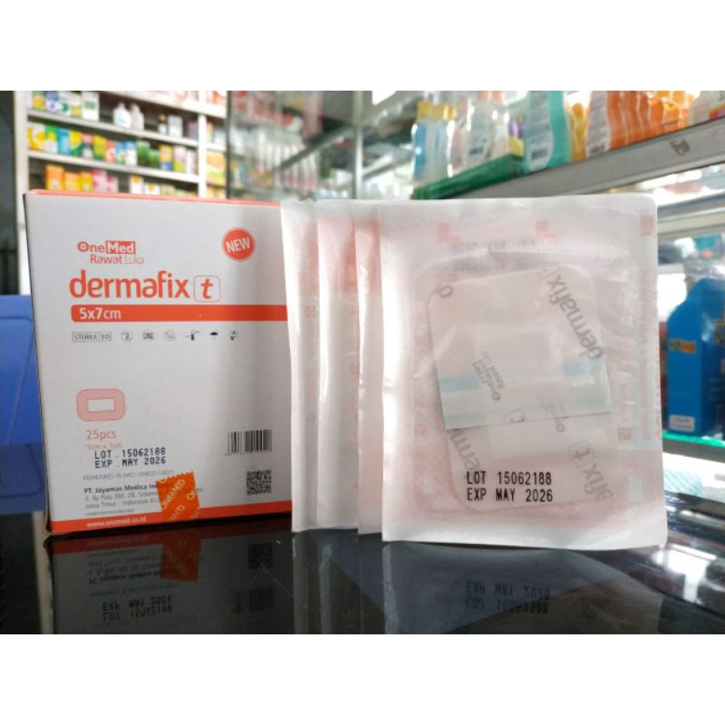 Dermafix t Onemed plester luka 5x7cm