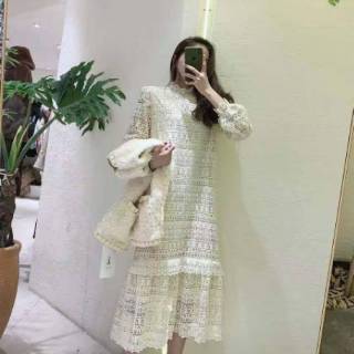 IMPORT BANGKOK  MURAH DRESS RENDA PAKAIAN  WANITA  Shopee 