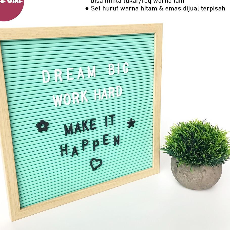 

Paling Laris [TERMURAH] Papan Nama Bayi / Letter Board Kekinian SmileGirl 30x30