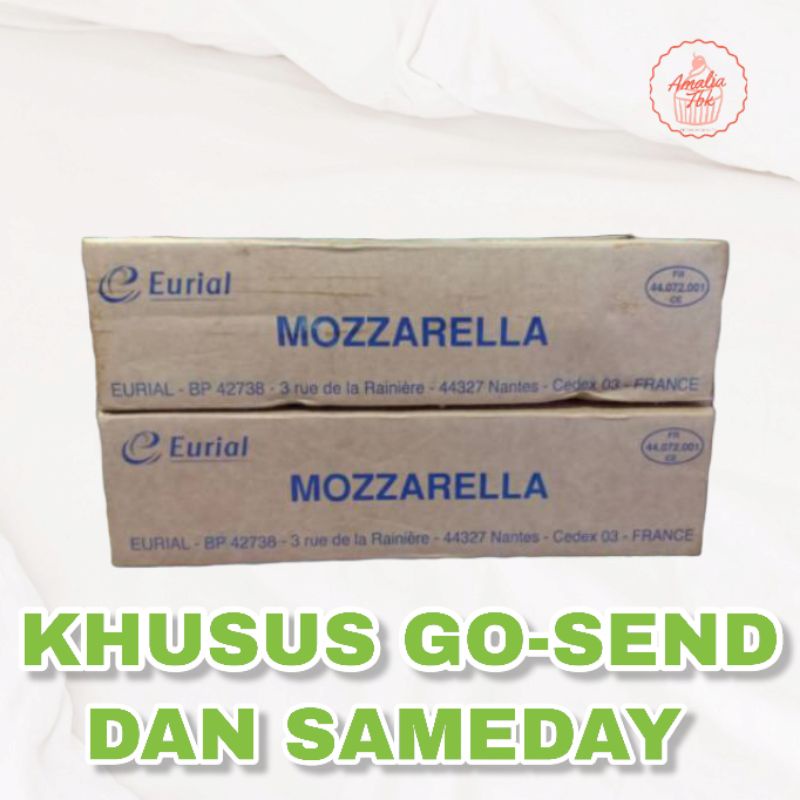 PROMO ! Keju Mozzarella Eurial 10KG