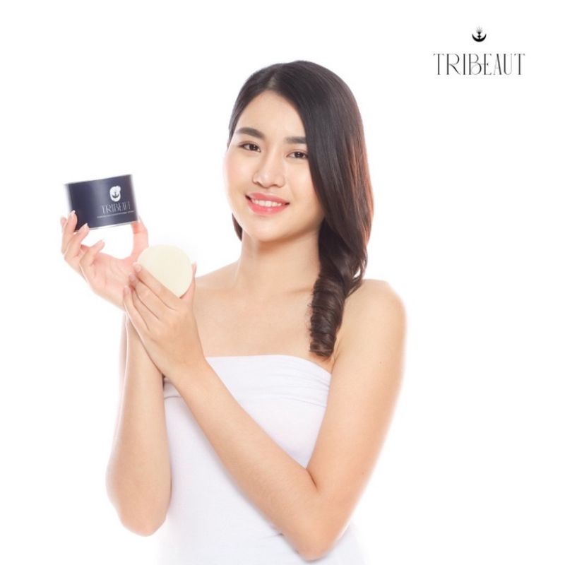 TRIBEAUT BRIGTHENING SOAP ENRICHED WHITE COLLAGEN AND VITAMIN C