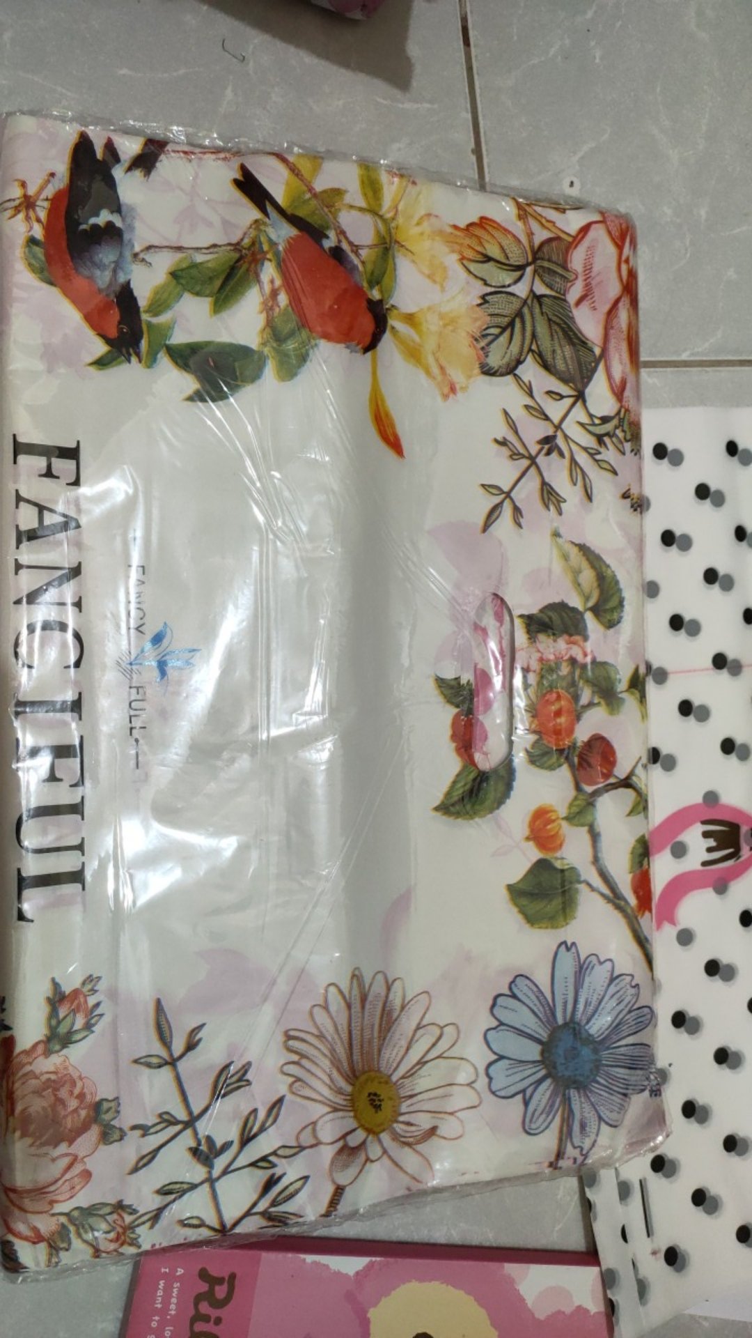 15 Lembar Kantong Plong Motif Jumbo Tebal 40x50cm. Plastik Plong Pond Olshop Online Shop