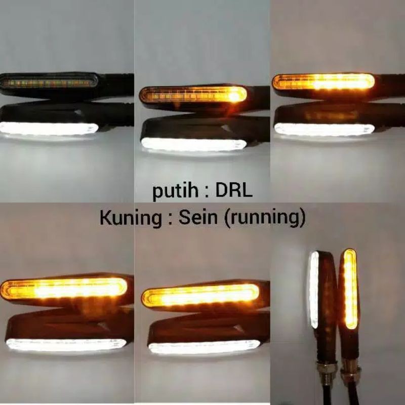 SEN LED RUNNING | LAMPU SEIN VARIASI MODEL LIDI