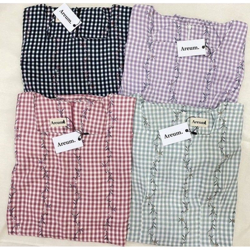 Areum Mini Dress by cindynoona