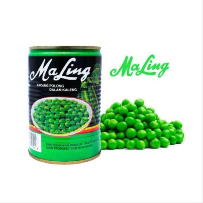 

Kacang polong kaleng (green peas maling) MALAYSIA