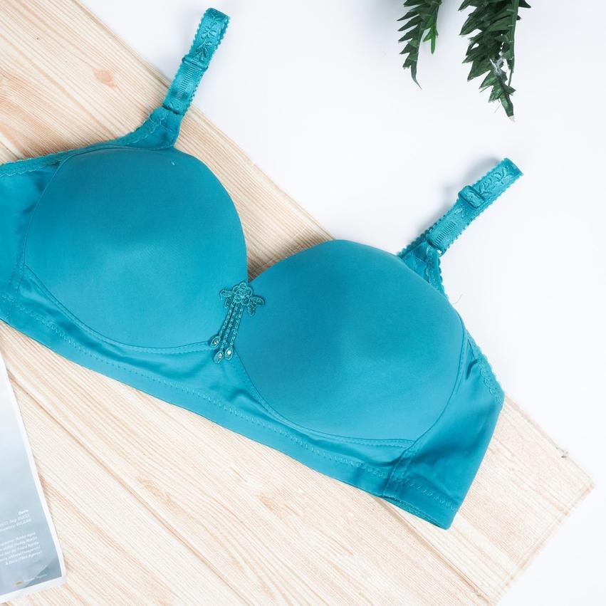 ➺ BEE - Bra Cup Besar / Bra jumbo Ukuran 42 44 46 48 / Bra Ibu Ibu / Bra Tanpa Kawat Polini G199 ♘