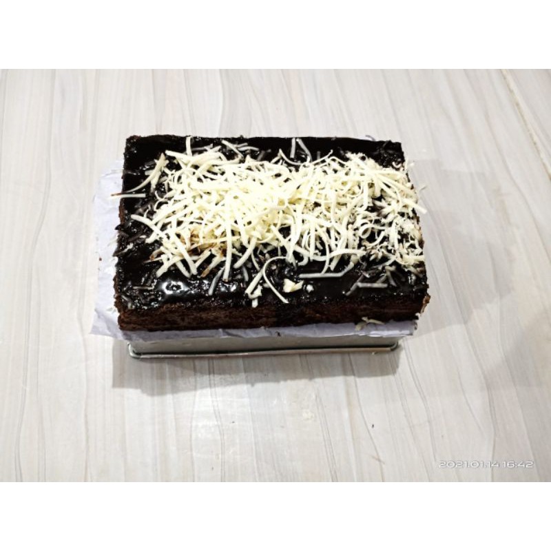 

Byracake BTS Homemade Brownies topping Coklat Lumer ukuran 15