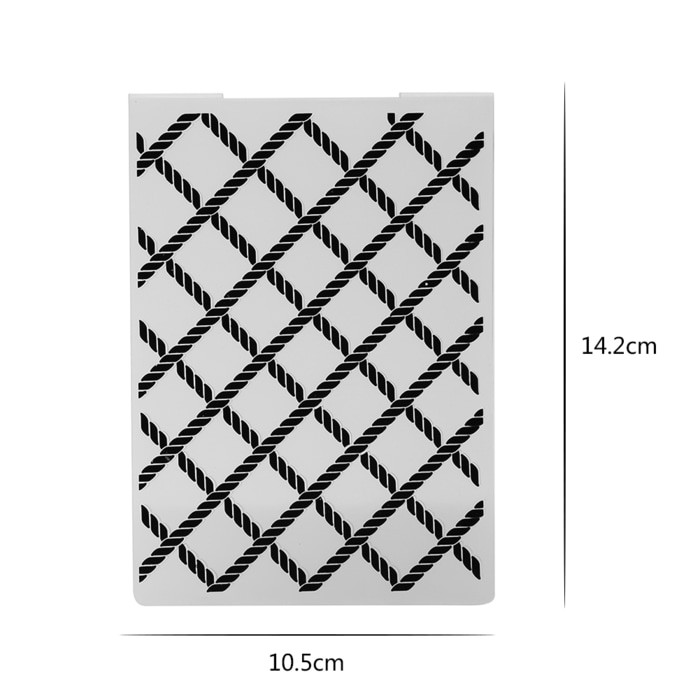 Lattice Pattern Embossing Folder