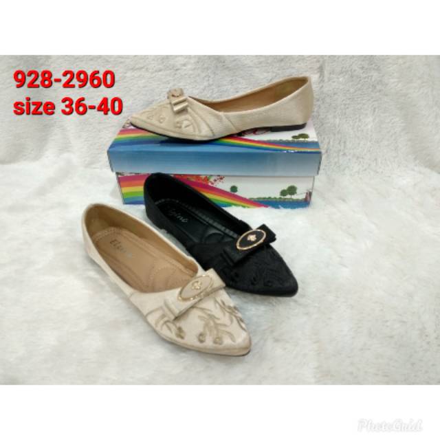 Sepatu kerja flatshoes ELGINI 928-2960