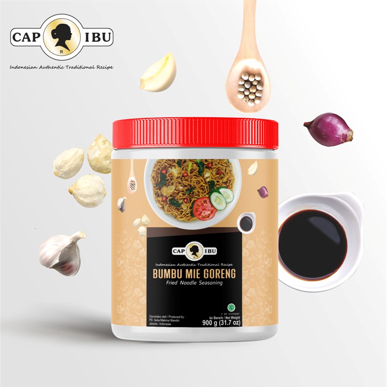 CAP IBU Bumbu Mie Goreng Kemasan Pot