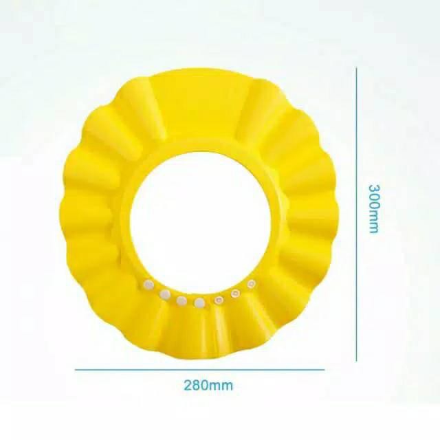( YR ) Baby SHOWER CAP / TOPI KERAMAS ANAK BAYI MANDI ( TANPA TUTUP KUPING)-2