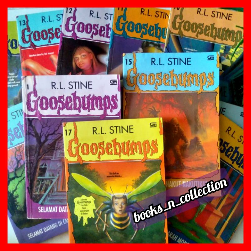 GOOSEBUMPS Novel RL STINE Preloved Bahasa Indonesia