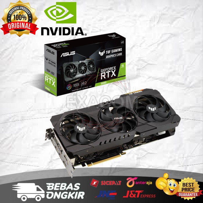 VGA ASUS TUF RTX 3080 Gaming 10GB GDDR6X