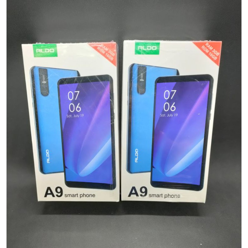 Hp Android Aldo A9 4g Lte Ram 3gb Rom 16gb Resmi Shopee Indonesia