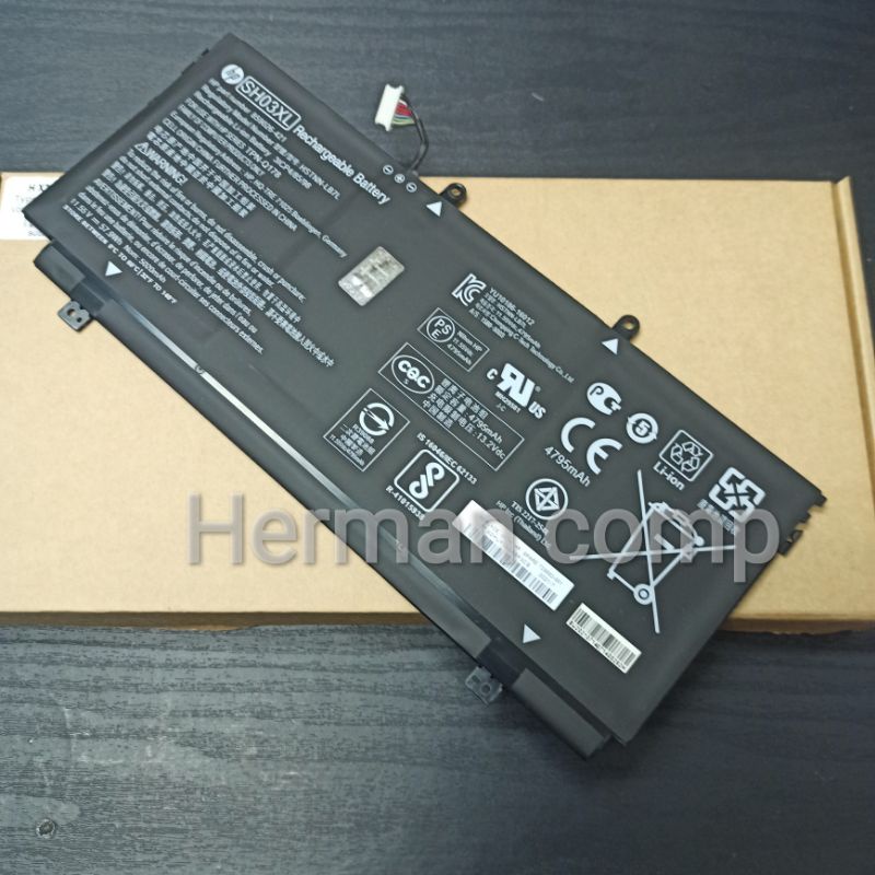 Original Baterai Hp Spectre X360 13-W 13-W012TU 13-W013DX 13-W023DX SH03XL CN03XL