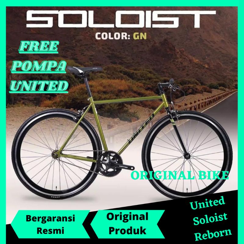 Sepeda Fixie 700c United Soloist Reborn