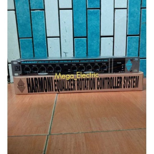 Box Equalizer Stereo 10 Channel Potensio Putar Harmony
