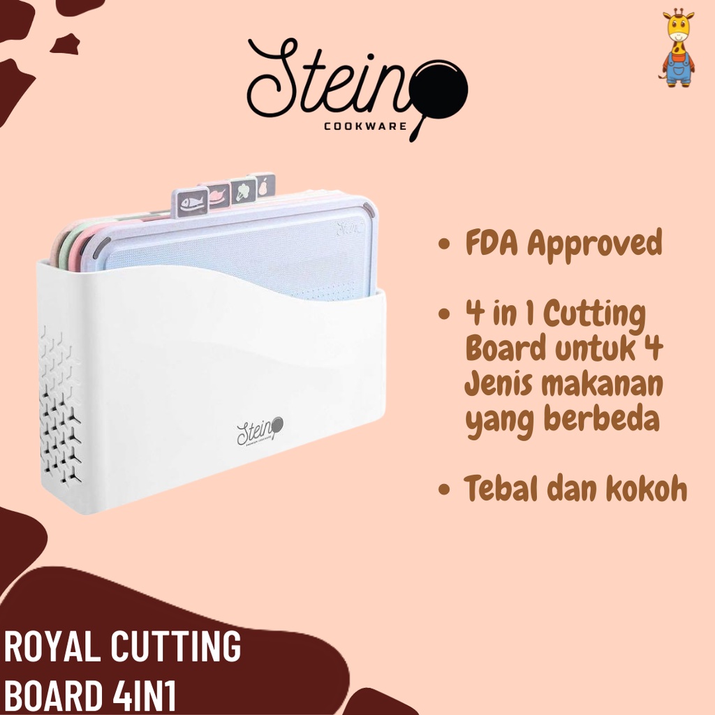 Stein Royal Cutting Board 4in1