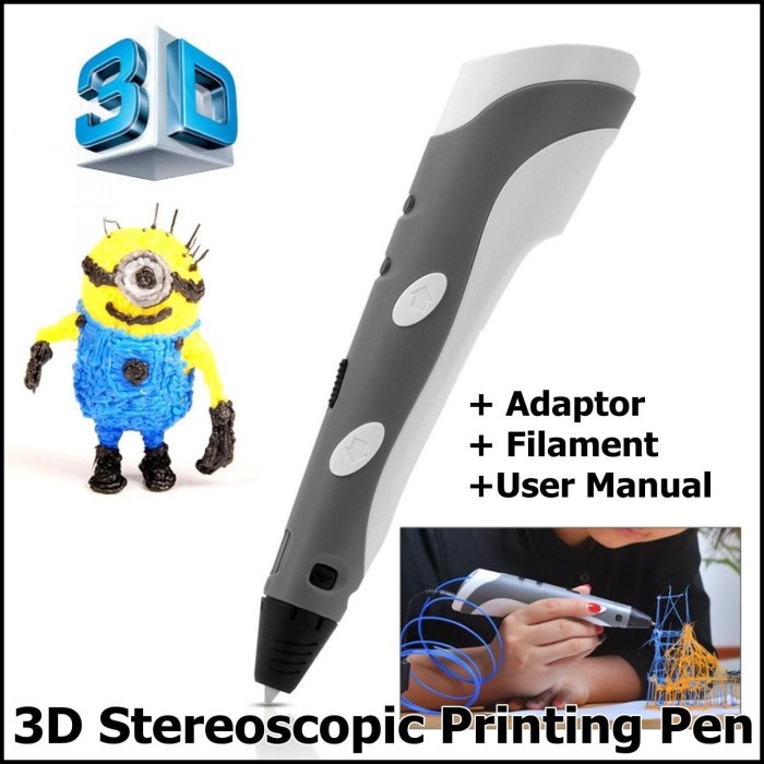 VBESTLIFE 3D Stereoscopic Printing Pen for 3D Drawing RP 100A