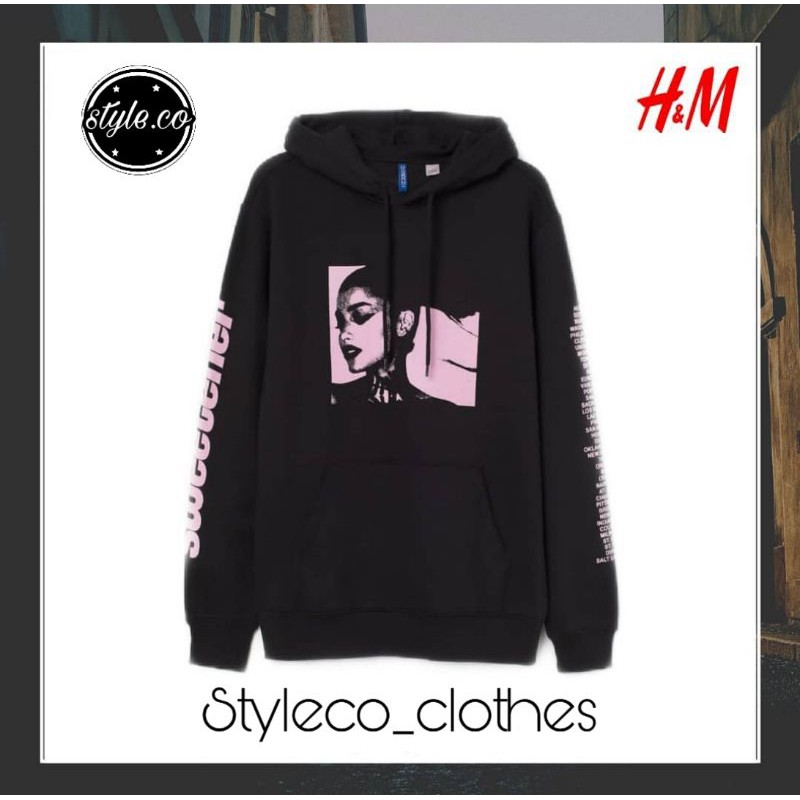 HOODIE BRANDED H&M ORIGINAL - H&M ARIANA TOUR - HOODIE ORIGINAL - HOODIE H&M ORIGINAL - HOODIE MURAH