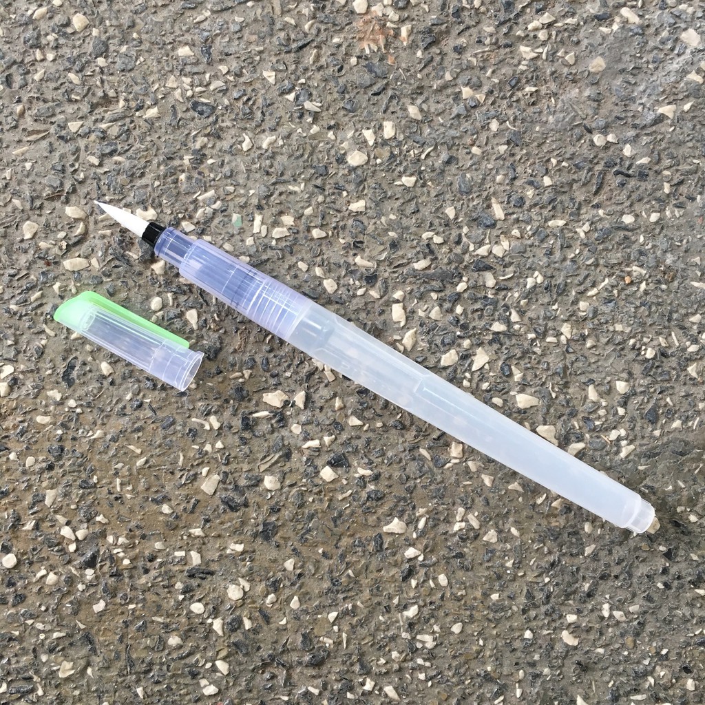 

Water brush pen 112L ink watercolor calligraphy hand lettering ujung lancip