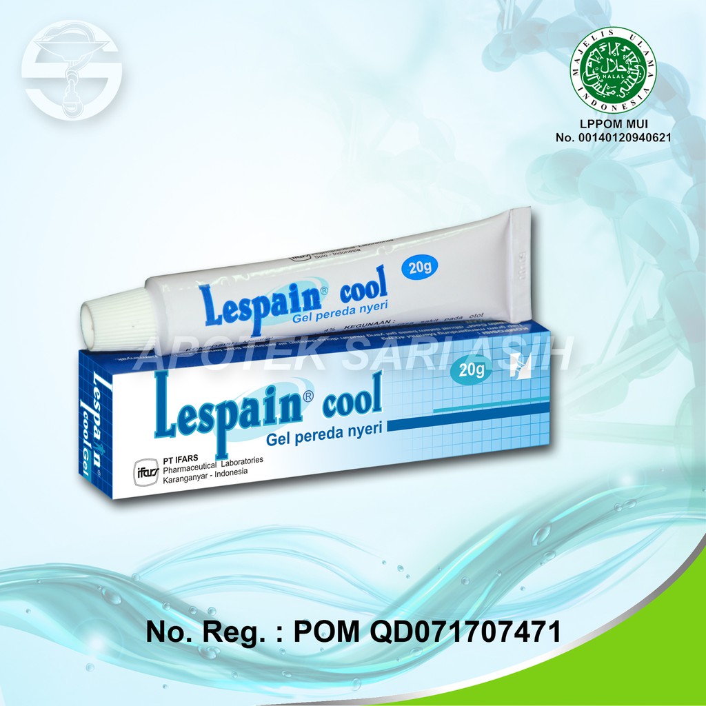 LESPAIN COOL GEL | Methyl Salicylate | 20 gr