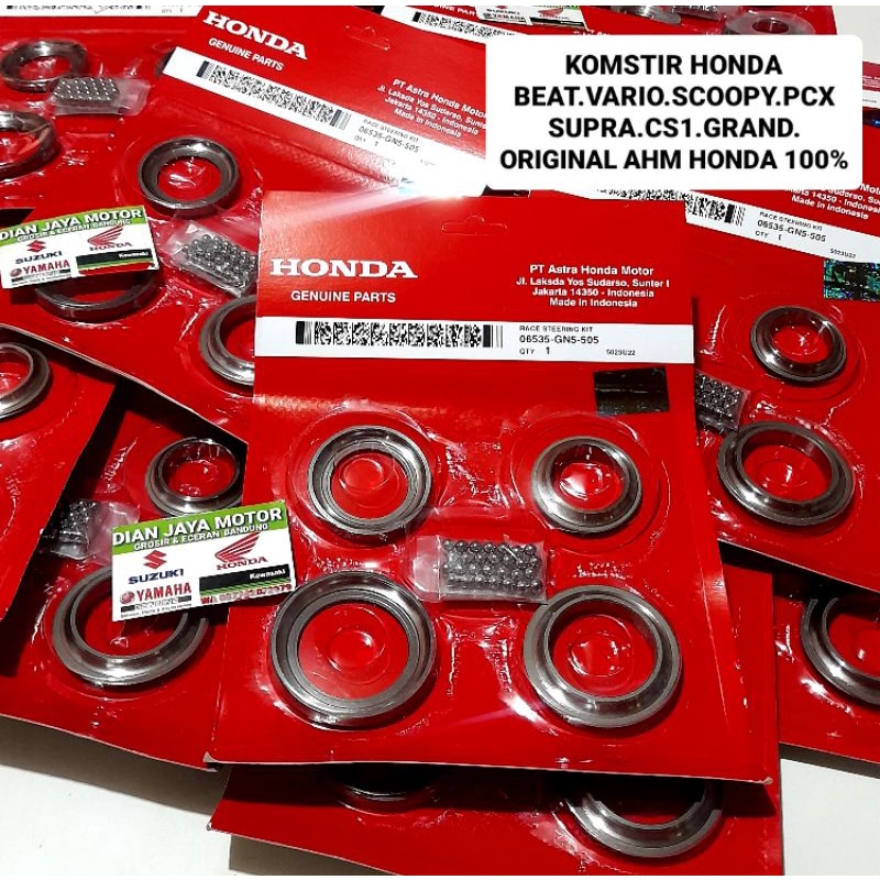 KOMSETIR ORIGINAL AHM 06535-GN5-505 BEAT,VARIO,SCOOPY,BEAT FI,VARIO FI,SCOOPY SUPRA GRAND PCX VARIO 