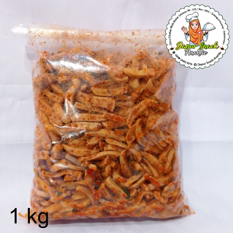 

Basreng Bumbu Medhok - Pedas Daun Jeruk isi 1kg