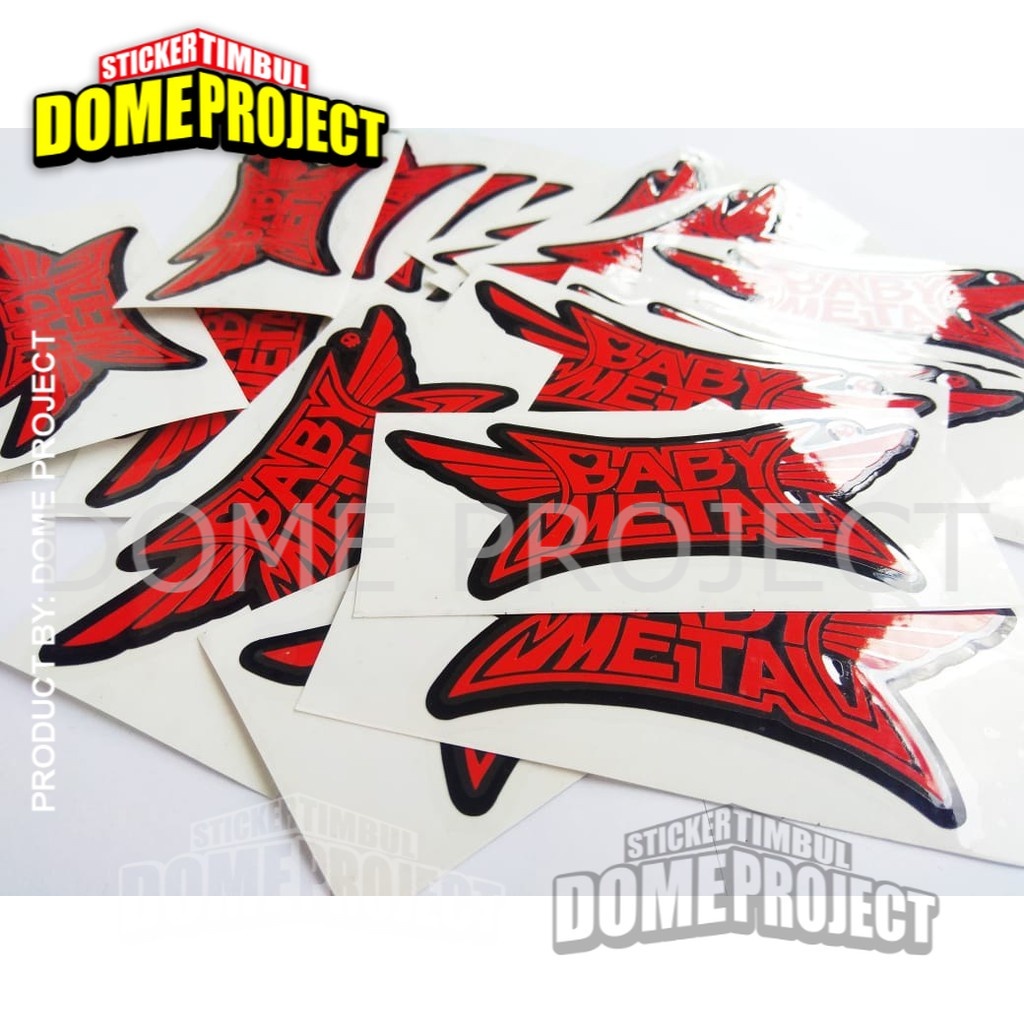 [BUY 3 GET 1] BABY METAL STIKER CUTTING STIKER MOBIL AKSESORIS BODY MOBIL