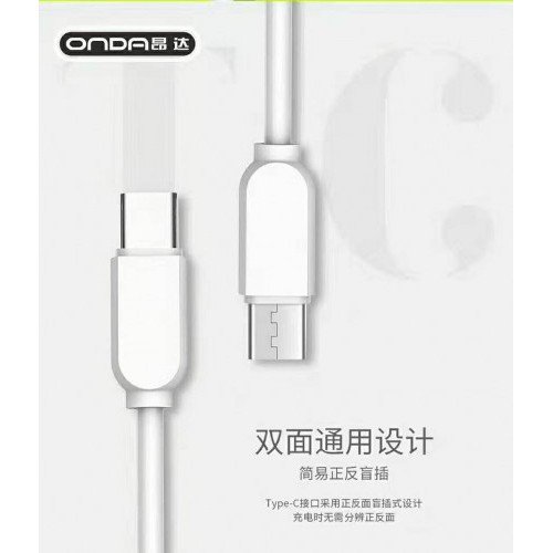 ONDA AL-50 Iphone Kabel Data USB Ligthing Fast Charging 5A 120cm Quality Trusted Bahan Tebal