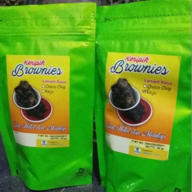 

Kripik brownies