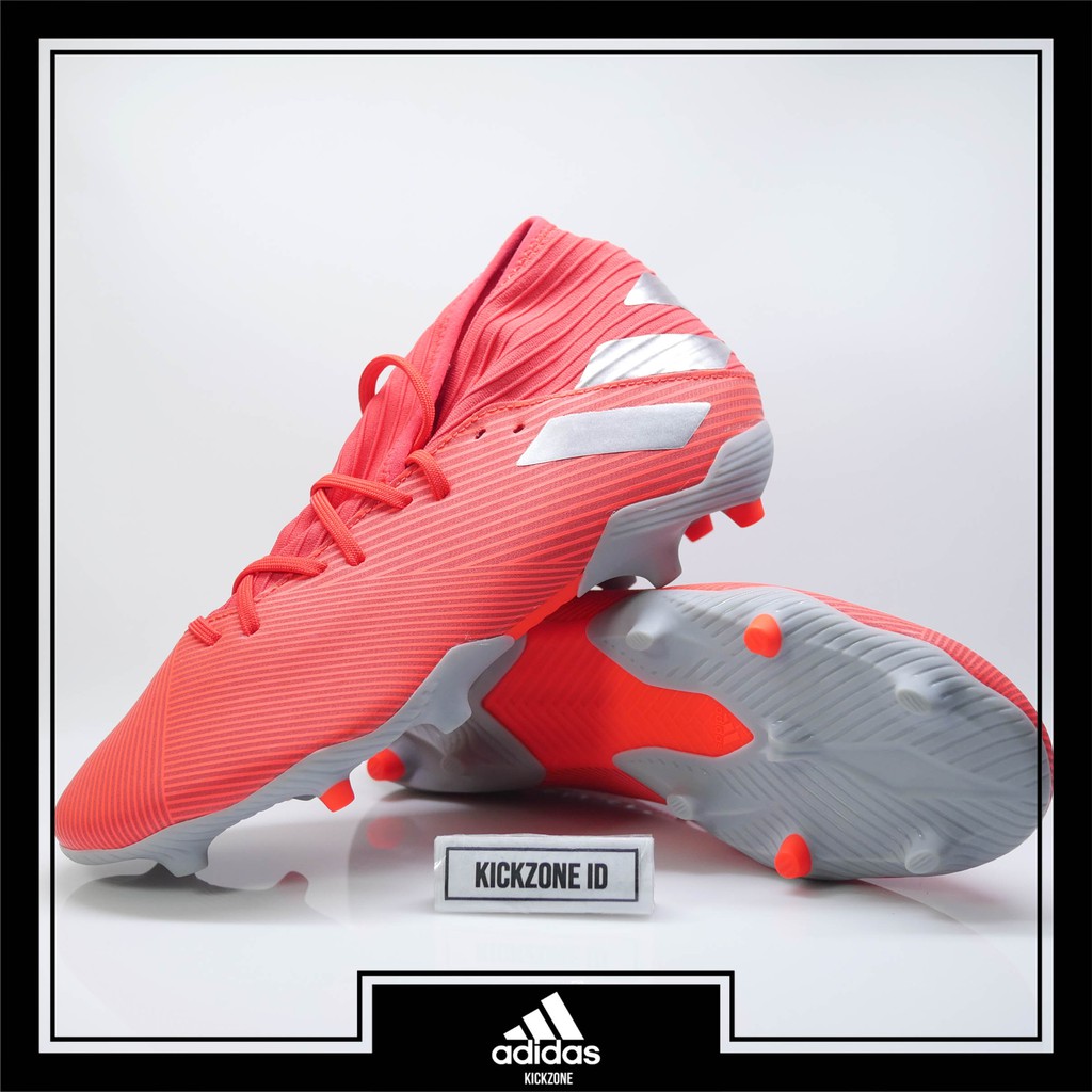 Sepatu Bola Adidas Nemeziz 19.3 FG Red Original F34398