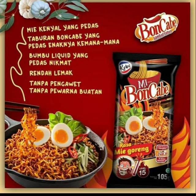 

Mie boncabe