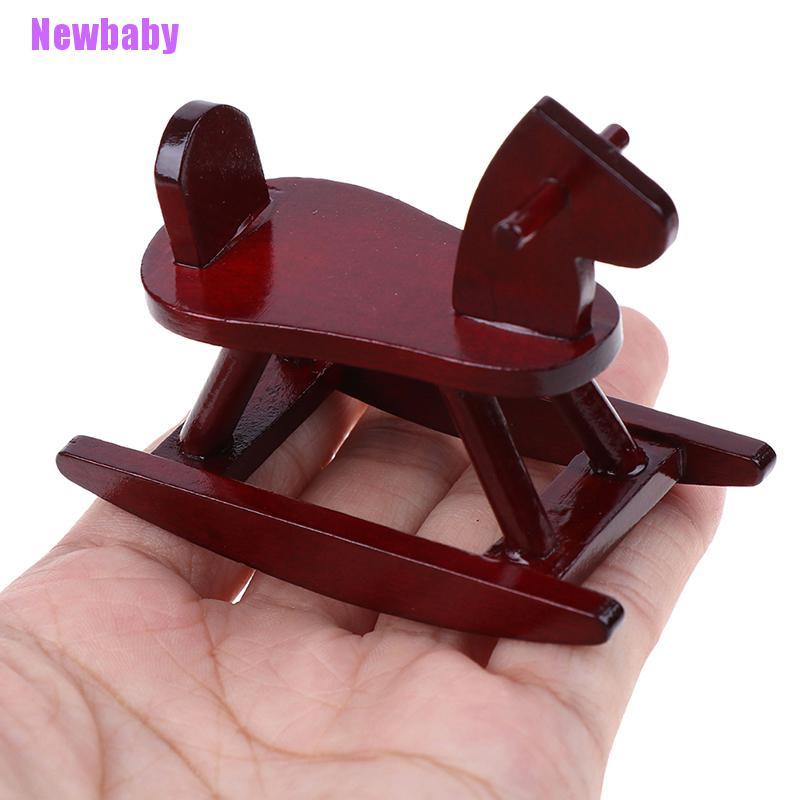 (Newbaby) Mainan Miniatur Ruangan Kayu Skala 1: 12 Untuk Aksesoris Rumah Boneka