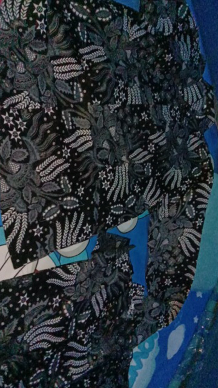 Atasan Batik Manggar Ayah Dan Anak// Kemeja Batik Pria M,l,xl