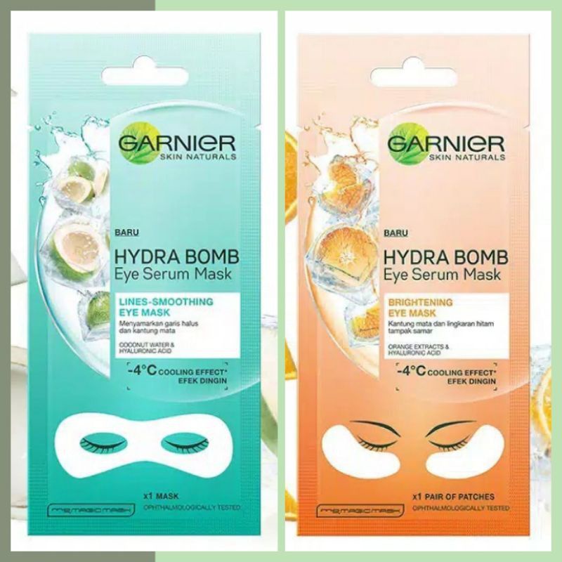 Garnier Eye Serum Mask Masker Mata