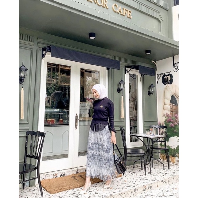 Benang Jarum x Mmehuillet El Mar Minorca Flowy Skirt *Brand New