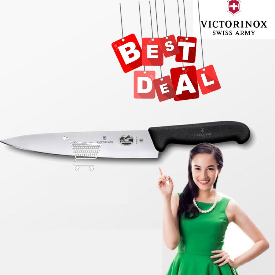 Vicorinox - Pisau dapur - Carving Knife - 5.2003 - 31 Cm - Original