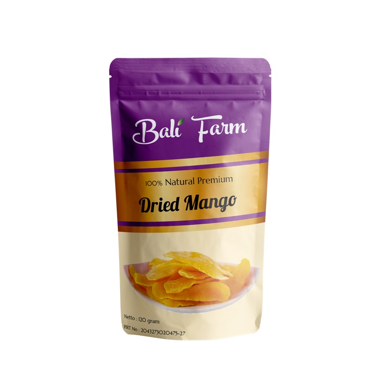 

Pik Kripik x Bali Farm Dried Manggo / Manisan Buah Mangga Kering 120gr