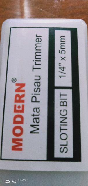 Sloting Bit / Mata Router Sloting Bit 1/4 X 3mm Modern / Mata Profil