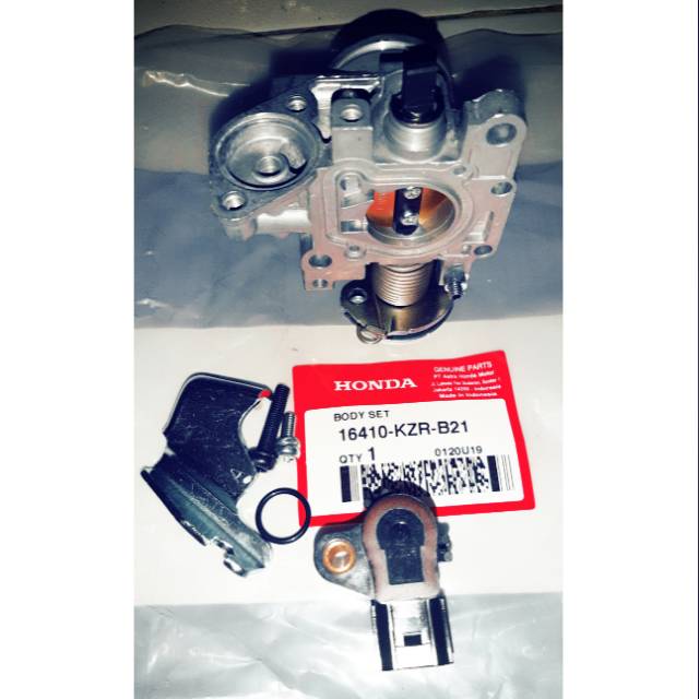 BODY SET INCLUDE TP SENSOR VARIO 125 LAMA KZR 100 % ORIGINAL AHM TERLARIS