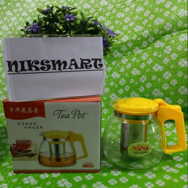 Tea Pot Kaca / Teko Teh Kaca / Teko Kopi Kaca