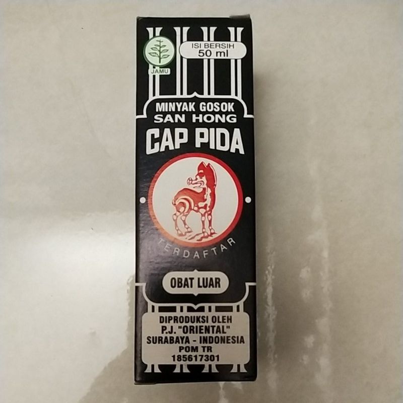 Minyak sanhong cap pida 50 ml