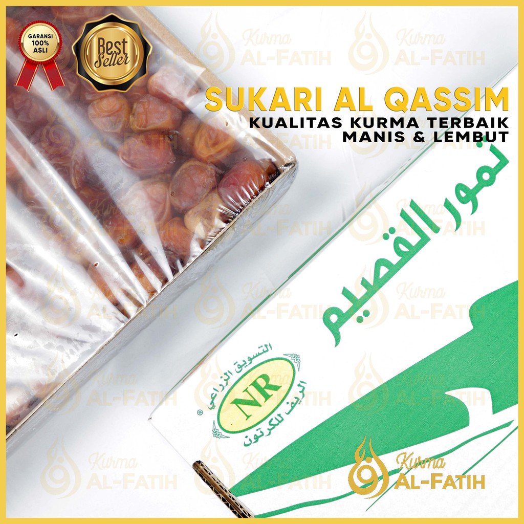 Kurma Sukari 3KG Kualitas Super Premium VIP Grade A Exclusive Packing - SUKARI 3KG VIP