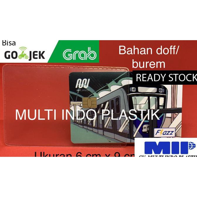 

sampul cover plastik kartu sampul etoll kantong plastik kartu