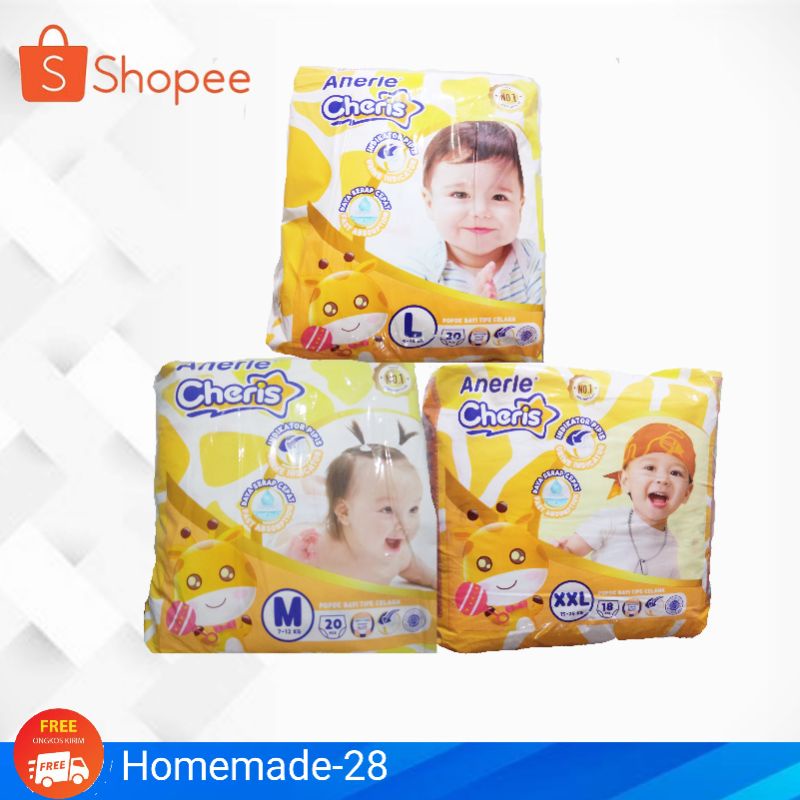 PAMPERS BAYI ,PAMPERS ANERLE CHERIS ,PAMPERS MURAG SIZE M /L/XXL