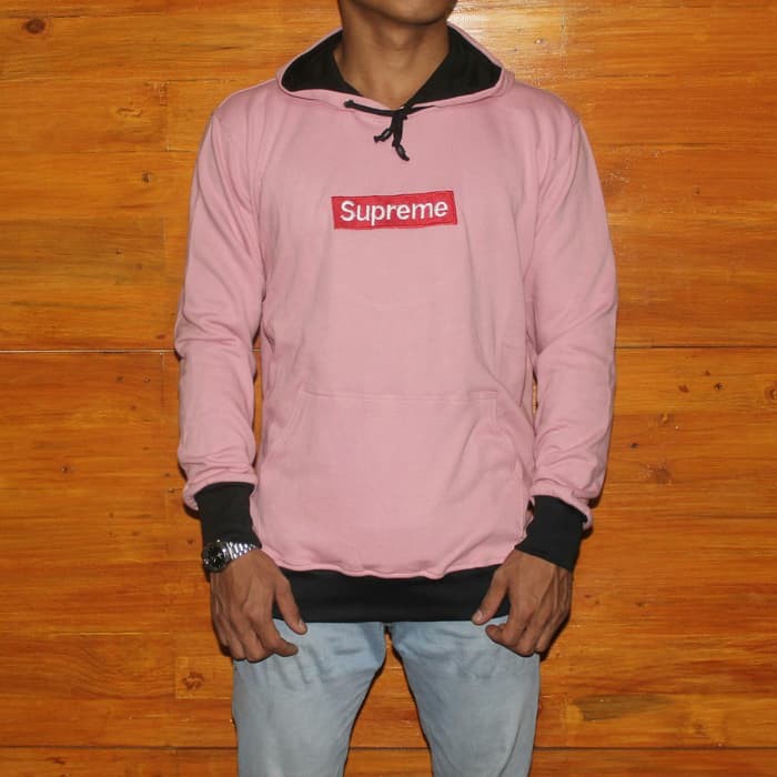 SUPREME HOODIE PINK SWAG Slayershop