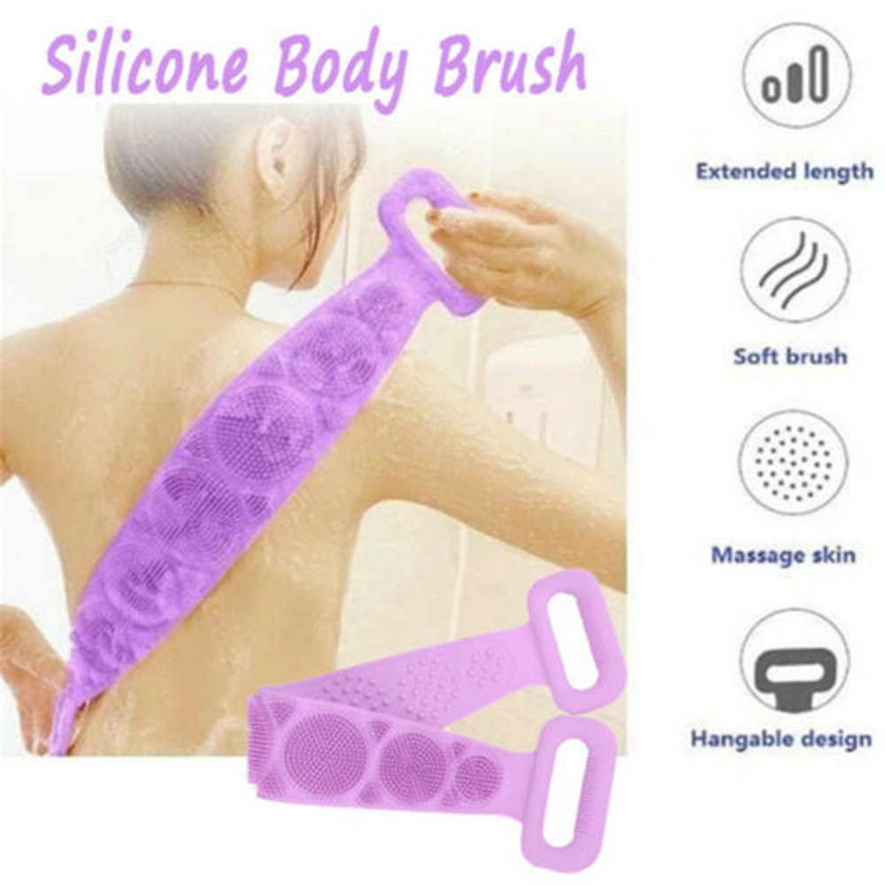 Sikat Punggung Alat Bantu Mandi - Sikat Punggung Silicone Brush